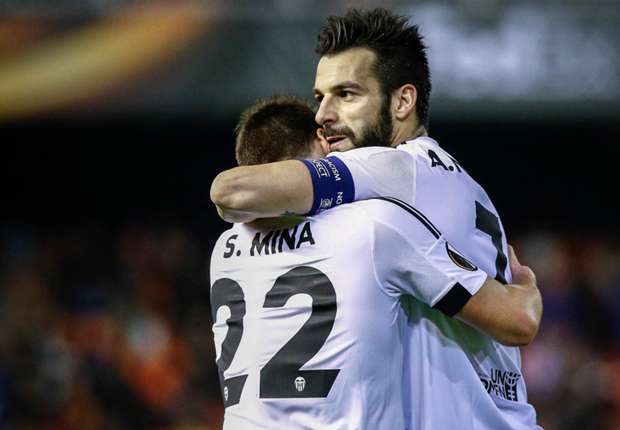 Valencia 6-0 Rapid Viena: Santi Mina firma el perdón de Mestalla