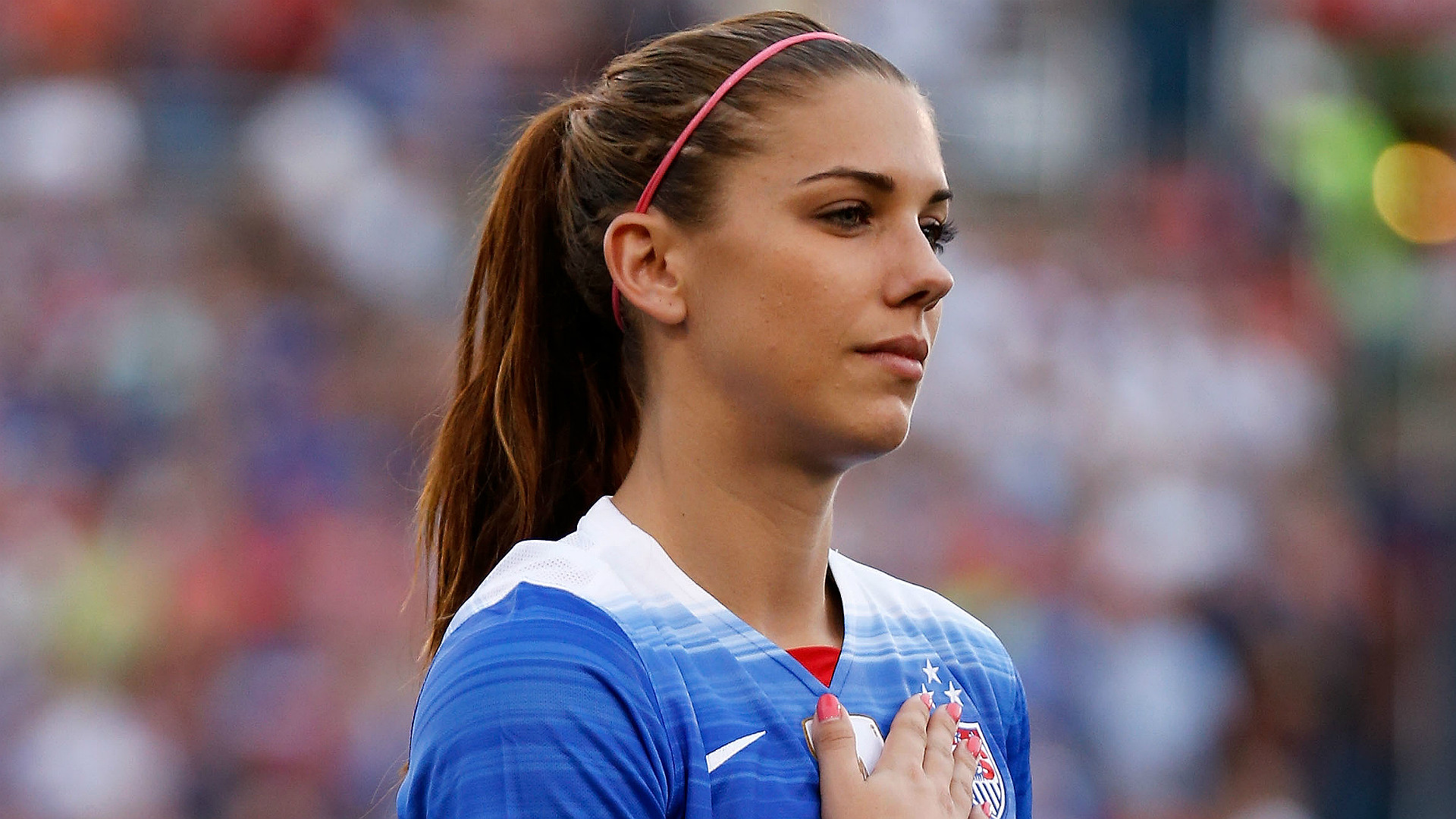 alex morgan Alex morgan broke onto the scene in 2008 and immediately captured and kept our attention though her career is still young, here's a look at some career highlights for the us women's national team star striker. alex morgan Alex morgan broke onto the scene in 2008 and immediately captured and kept our attention though her career is still young, here's a look at some career highlights for the us women's national team star striker.