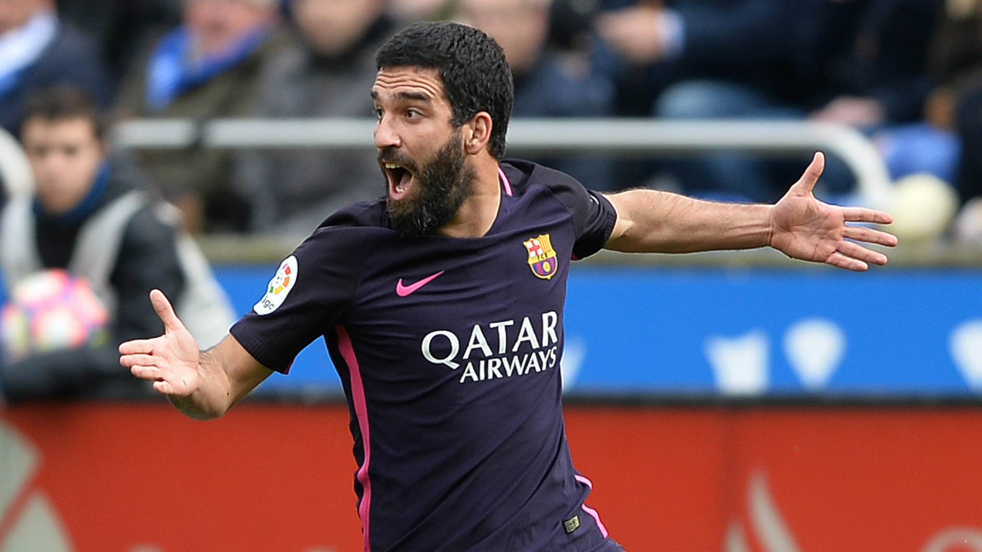 Arda Turan Deportivo Coruna Barcelona La Liga