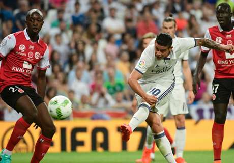Five-star Real overcome Reims