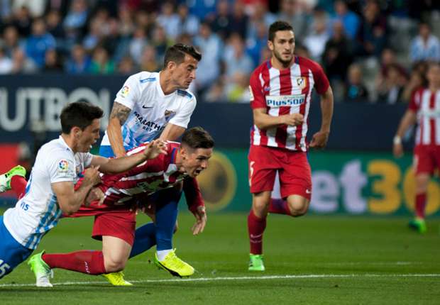 Resultado de imagem para atlético de madrid x malaga