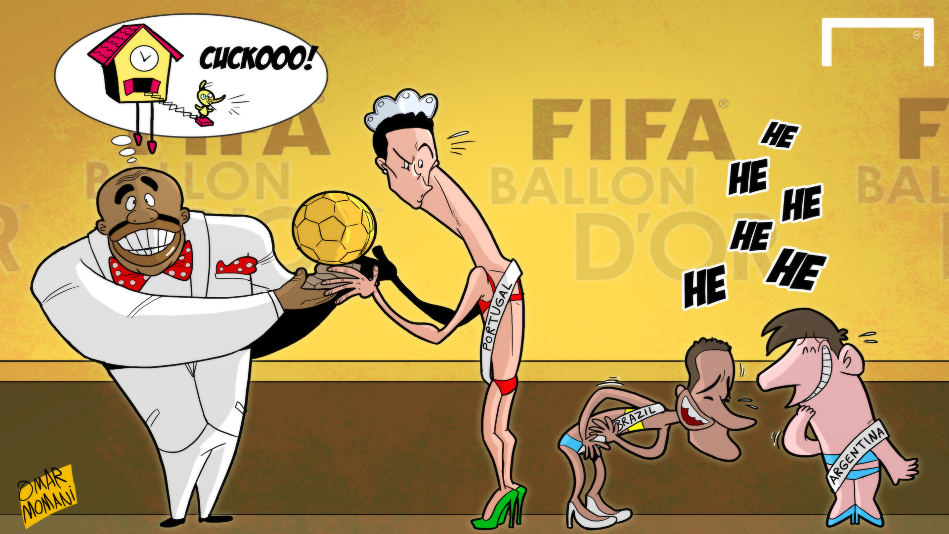 Карикатура ФИФА