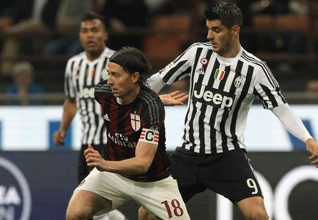 Juve pecundangi Milan di San Siro.