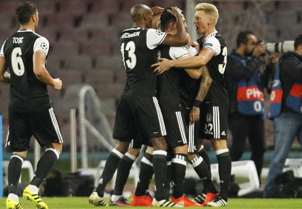 Napoli 2-3 Besiktas: Aboubakar nets double as visitors win it late