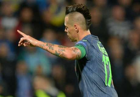 UEL: Slovan 0 x 2 Napoli