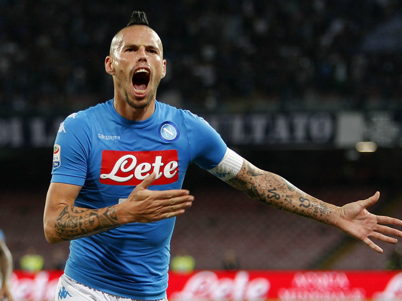 Maillot Domicile Napoli MAREK HAMSIK Maillot Domicile Napoli MAREK HAMSIK