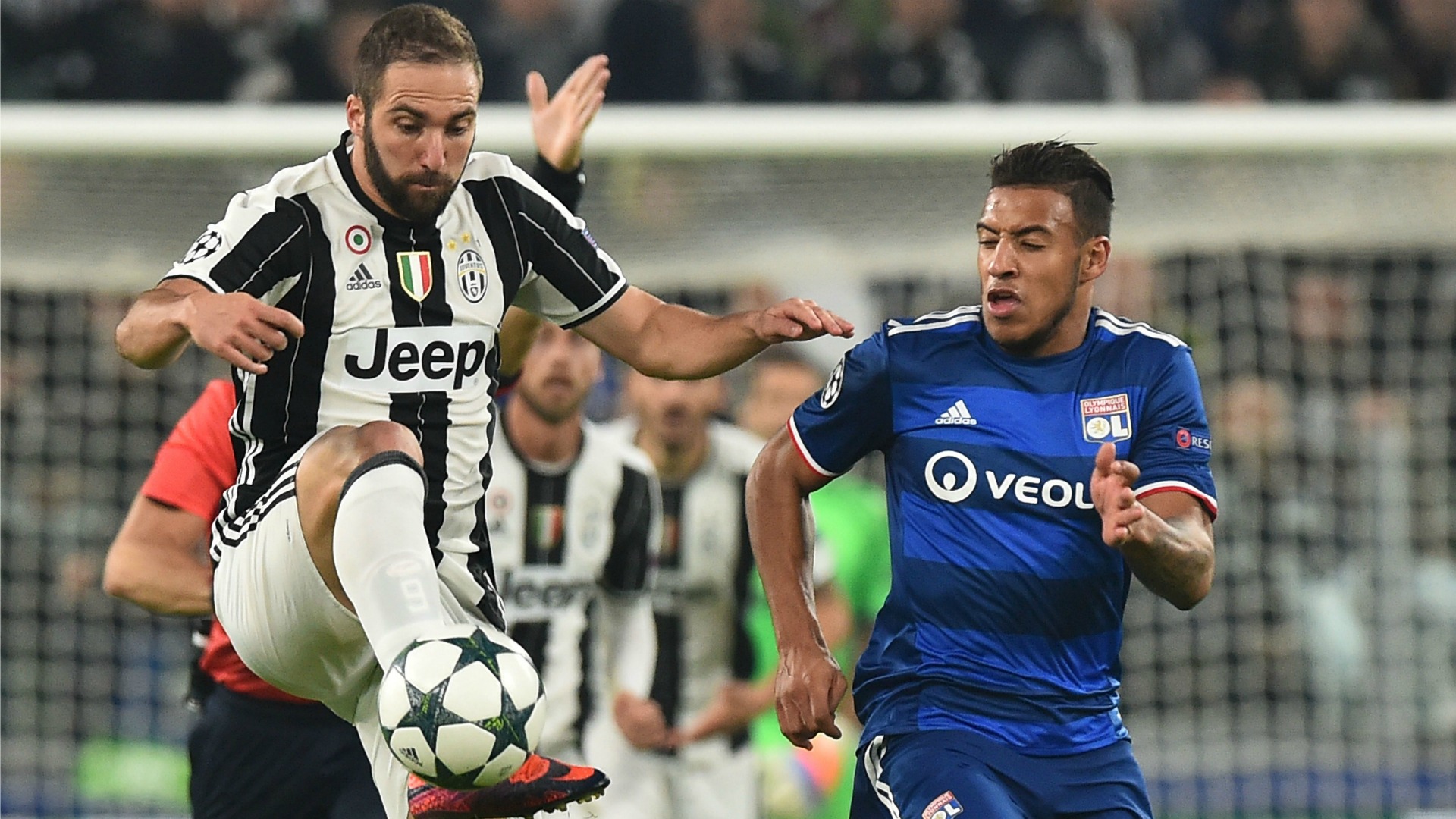 Afbeeldingsresultaat voor juventus vs olympique lyon 1-1