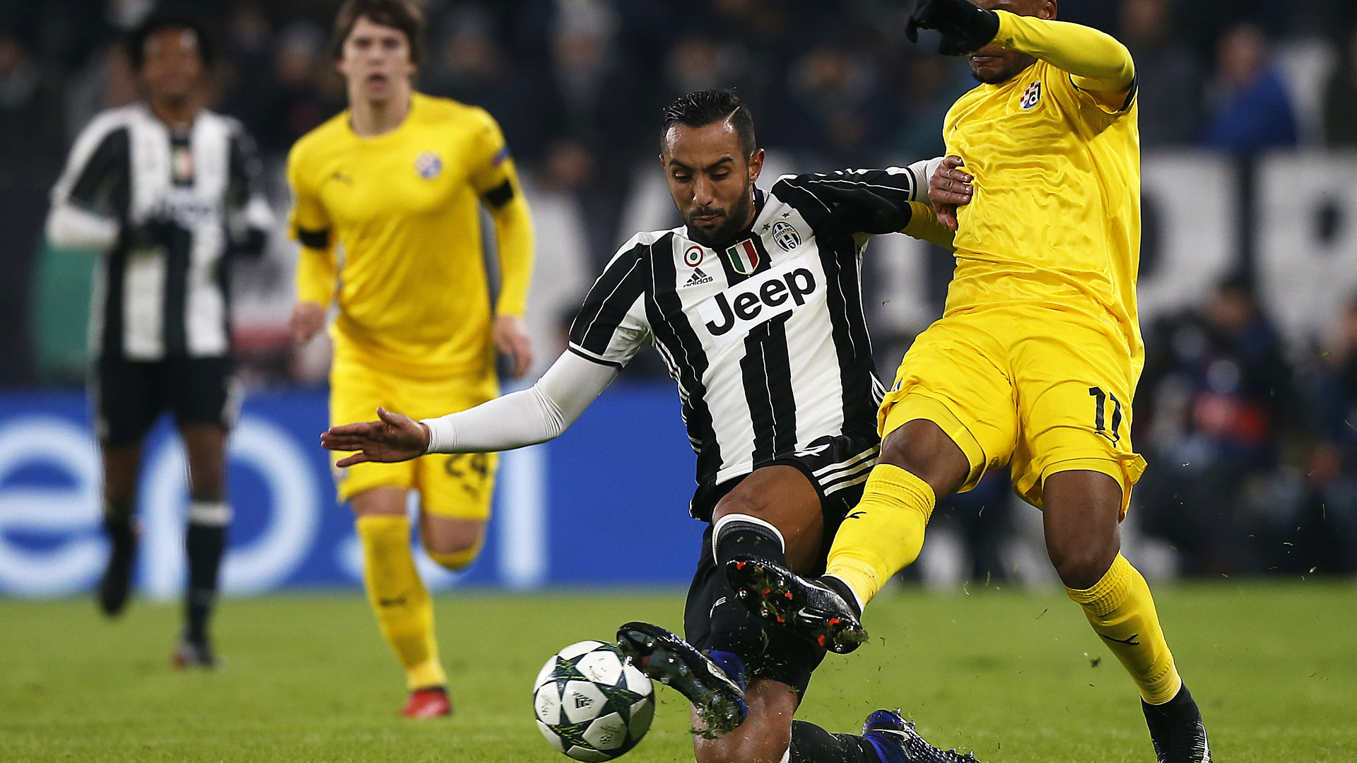 Mehdi Benatia Fernandes Juventus Dinamo Zagabria