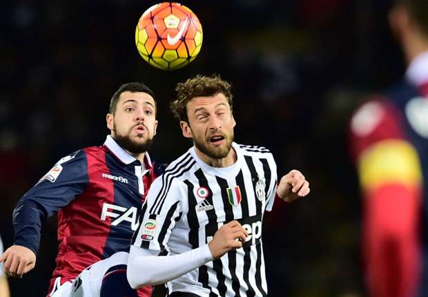 Marchisio impegnato contro il Bologna