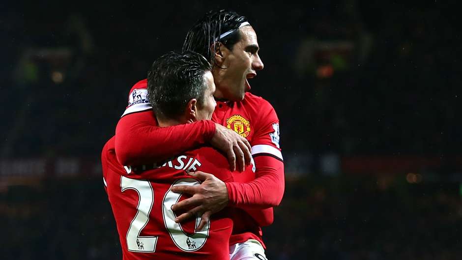 Robin van Persie Radamel Falcao