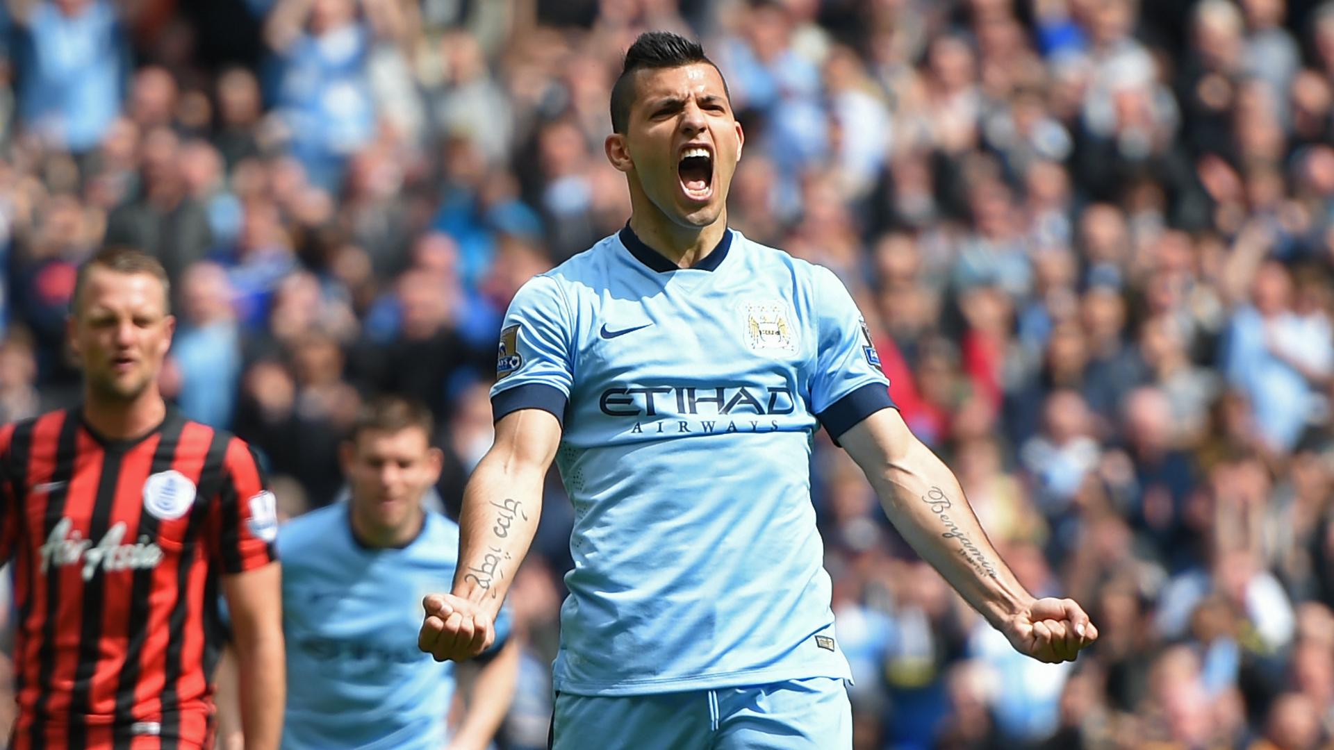 Kun Aguero Man City Goal