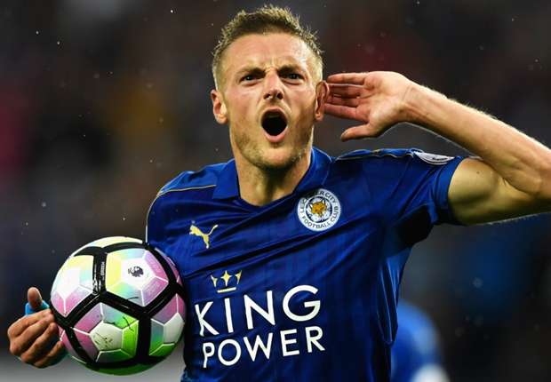 Vardy has had a rough go of it this year, and he ought to know better than to carry the ball in his arm.