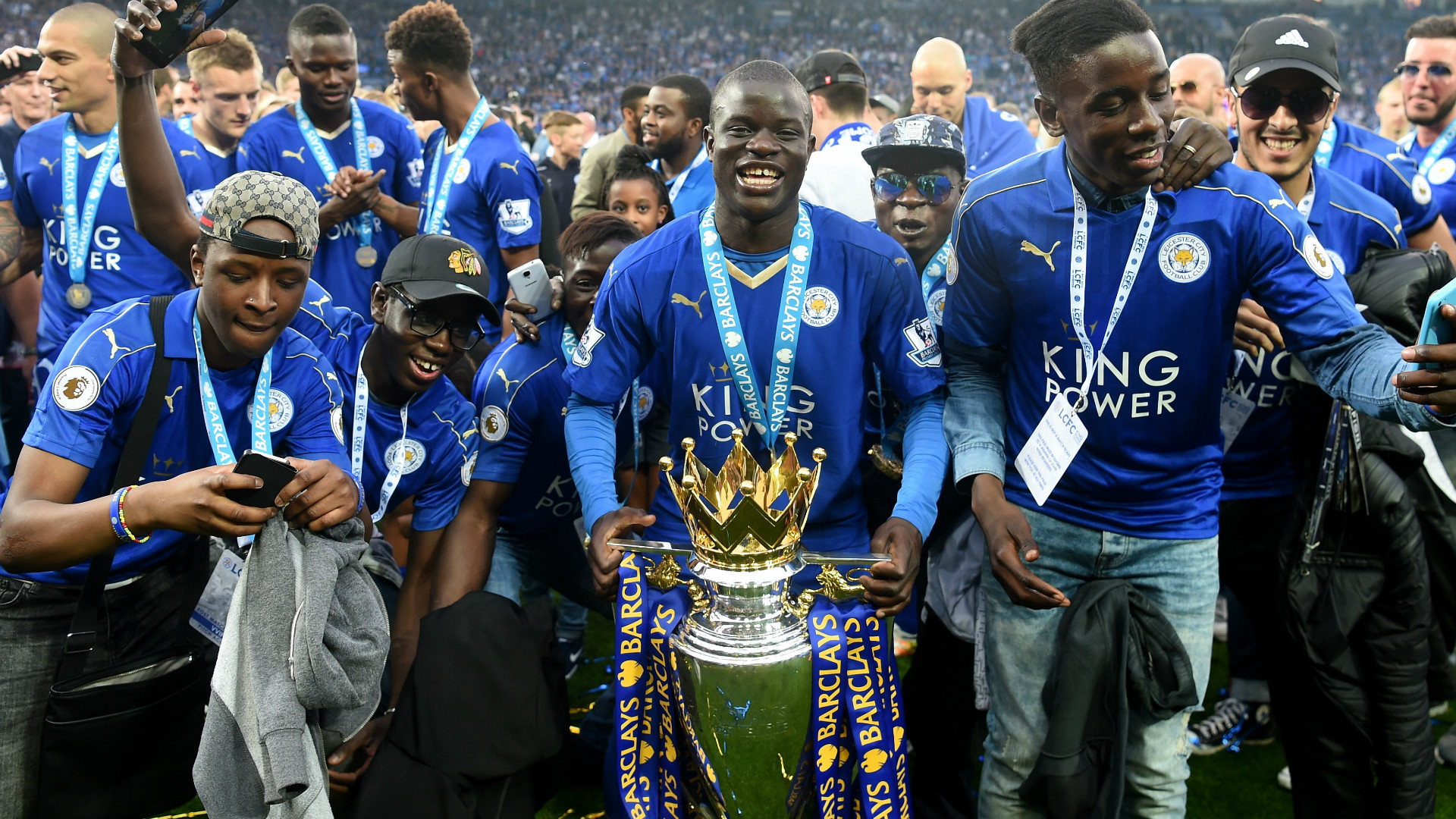 HD N'Golo Kante Leicester City