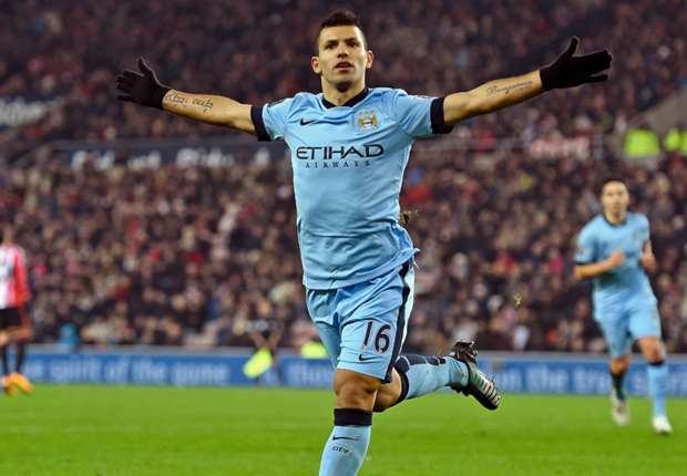 Kun Aguero Man City Goal
