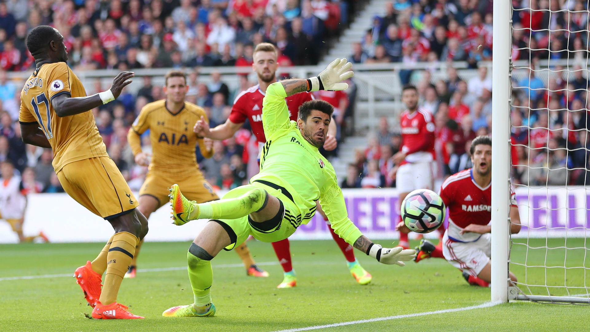 Laporan Pertandingan Middlesbrough FC 1 2 Tottenham Hotspur FC