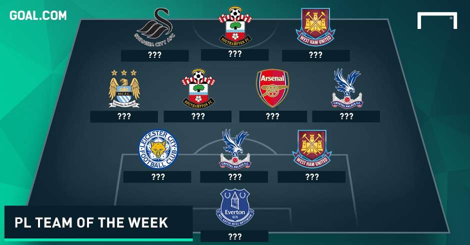 Premier League Team of the week matchday 4  Goal.com