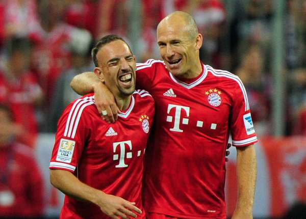 Bayern struggling without Robben and Ribery - Guardiola