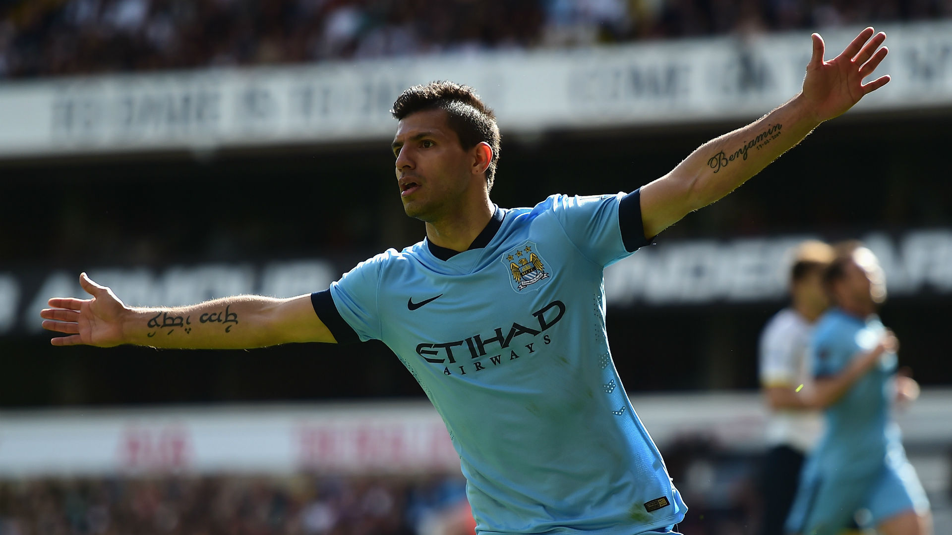 Kun Aguero Man City Goal