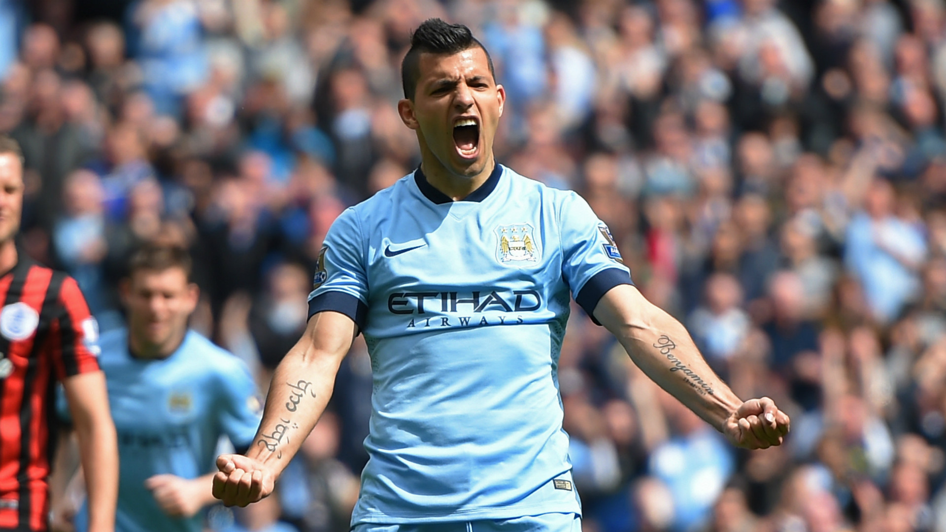 Kun Aguero Man City Goal