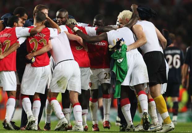 Arsenal versus Slavia Prague