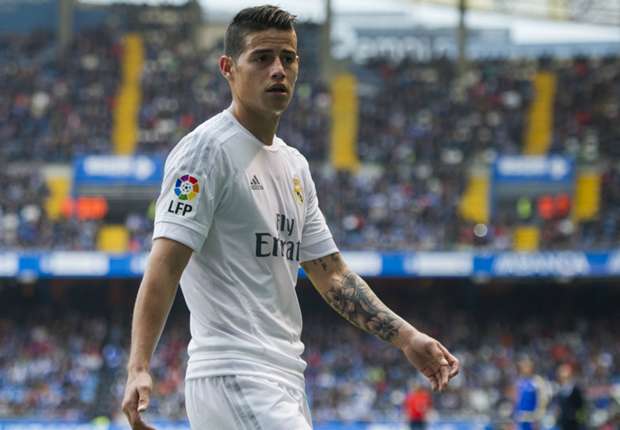 James Rodriguez hoping for more game time at Real Madrid