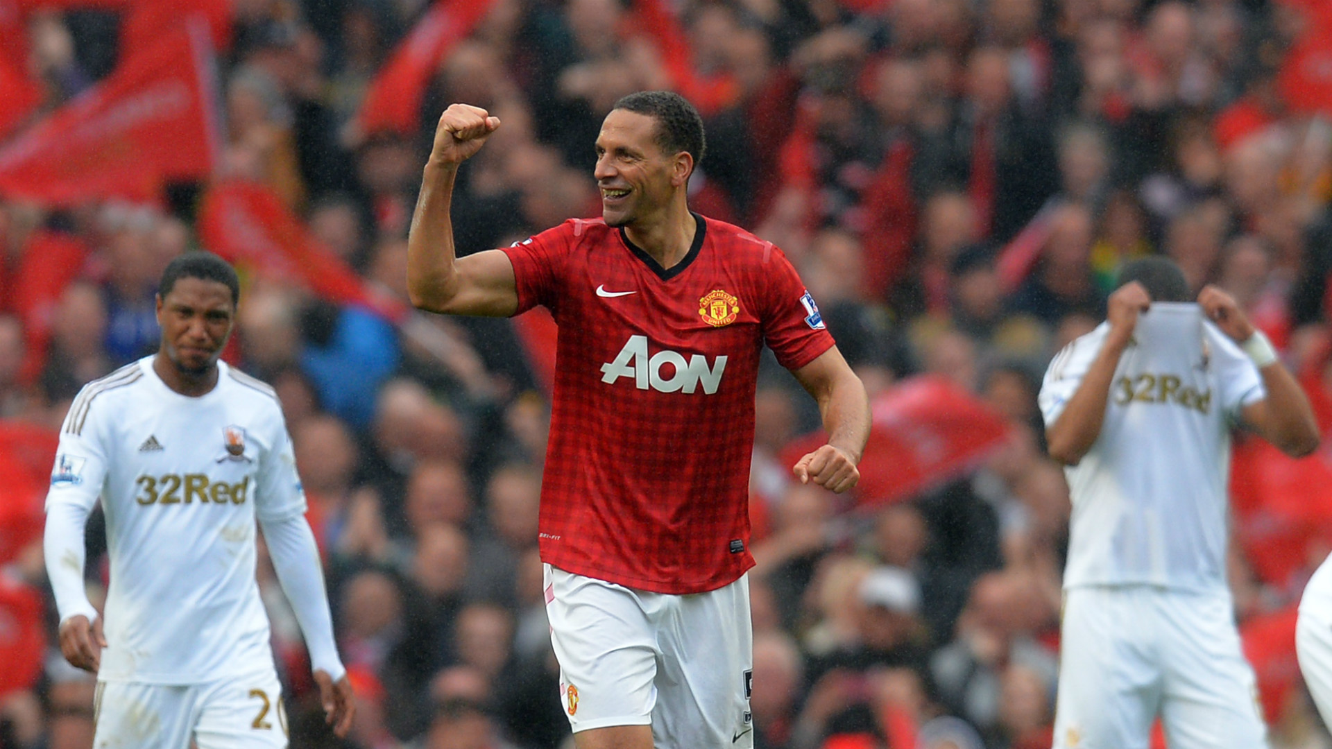 Rio Ferdinand Manchester United Premier League 2013