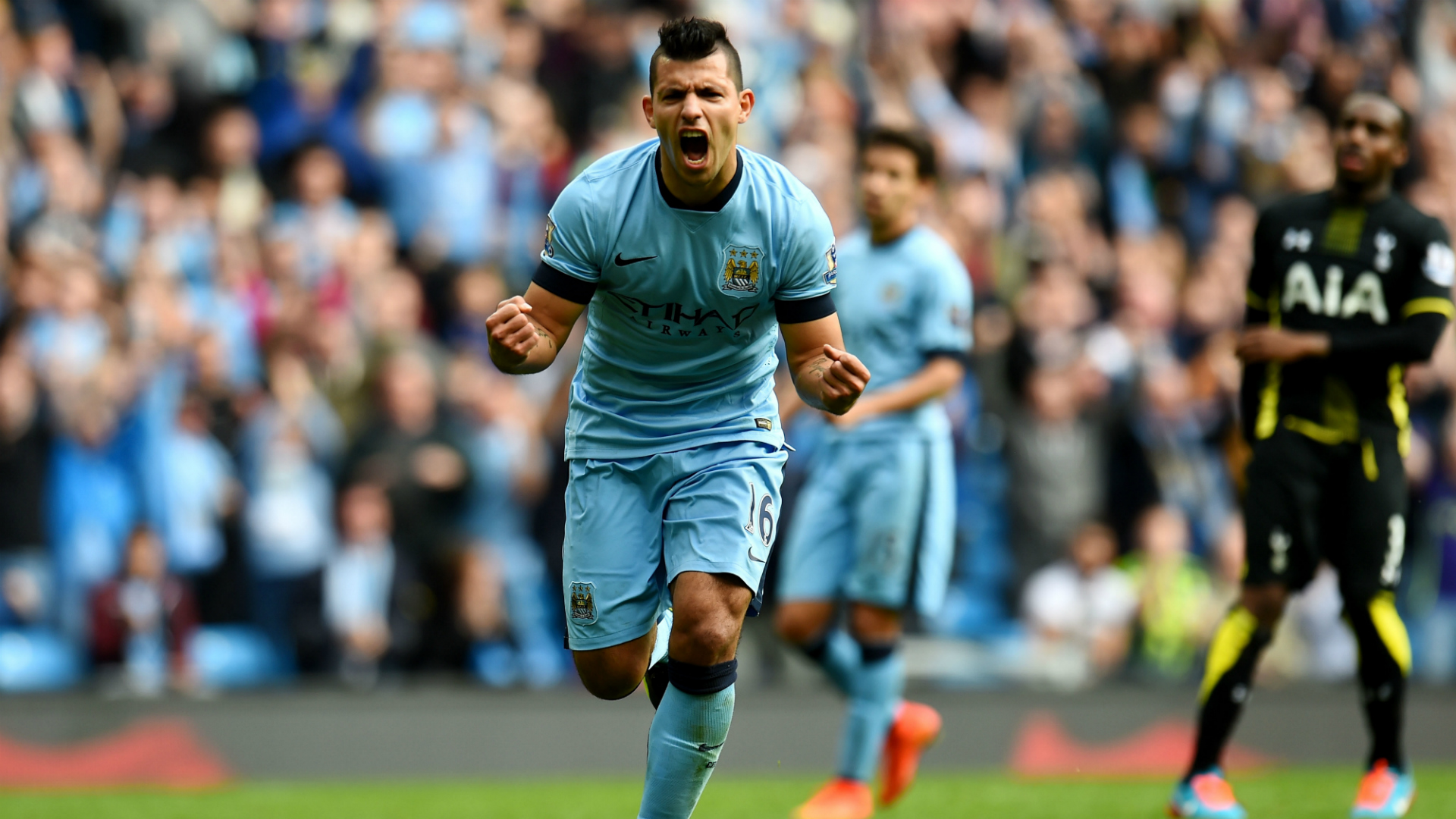 Kun Aguero Man City Goal