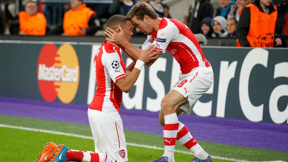 nacho monreal kieran gibbs goal