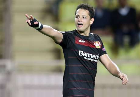 WATCH: Leverkusen's Chicharito tribute