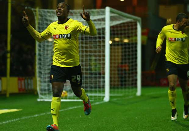 Ighalo nets first English Premiership goal