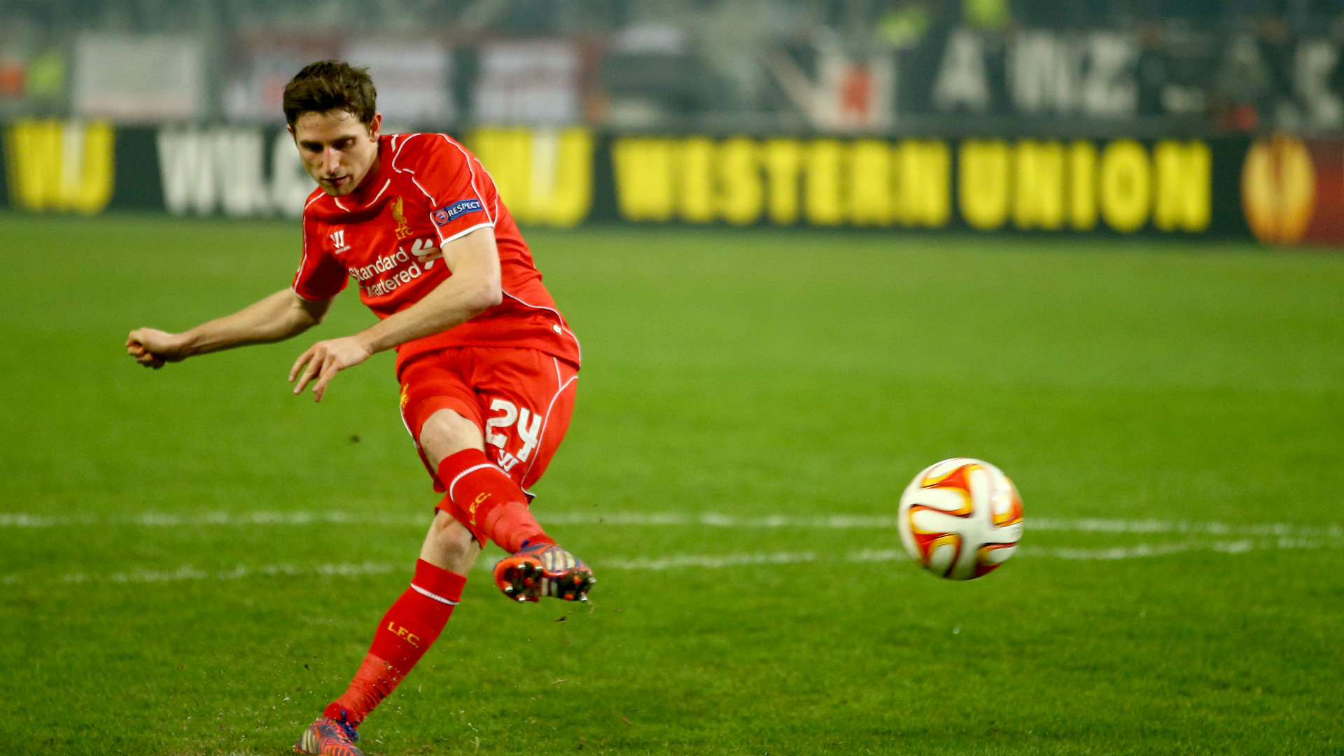 Joe Allen Liverpool Europa League 26022015 - Goal.com