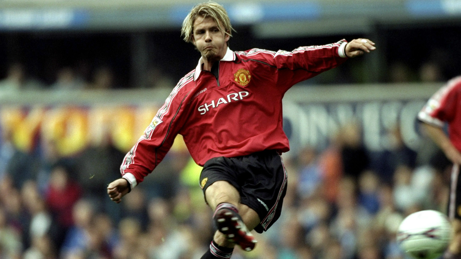 beckham man utd shirt