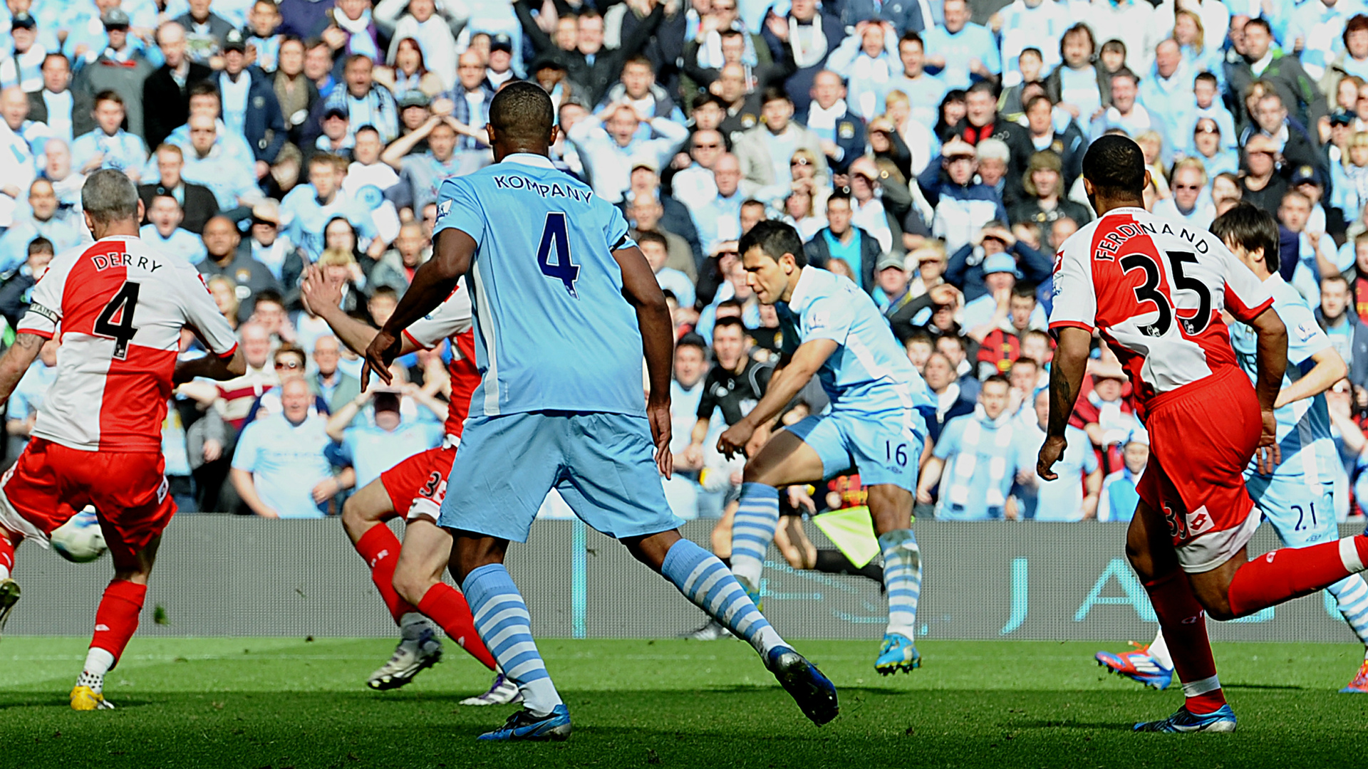 Sergio Aguero Manchester City - Goal.com