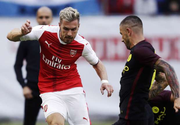 What has Aaron Ramsey done to his hair?!