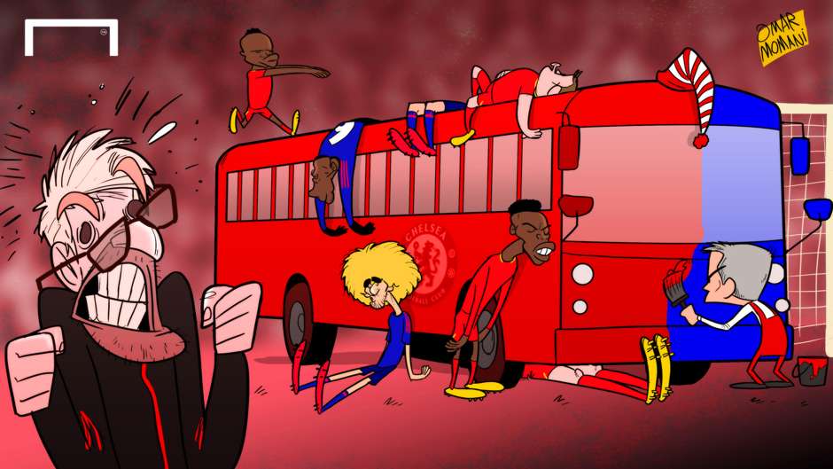 cartoon-jose-mourinho-bus-man-utd-liverp