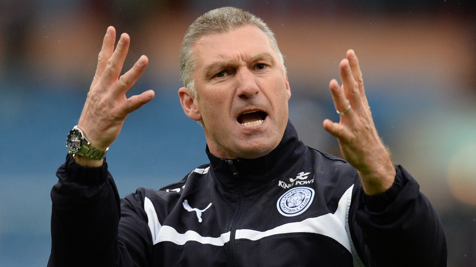 Nigel Pearson Burnley Leicester City 25042015