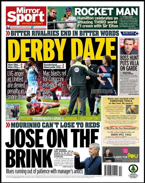 European Newspaper Review | Daily Mirror
