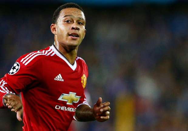Memphis Depay Manchester United Champions League