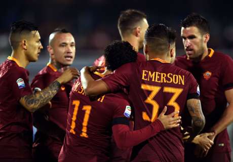 Roma goleó a Pescara y aún pelea