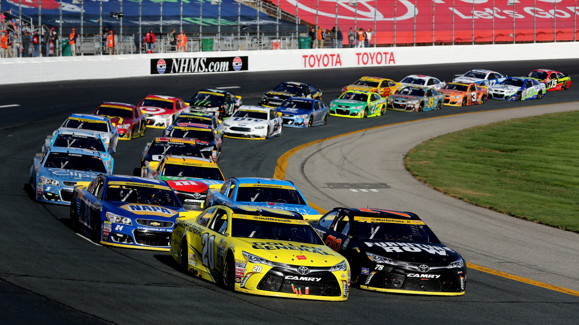 NASCAR playoff picture, standings, lap leaders entering second half of