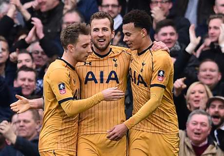 Tottenham avanza con un triplete de Kane