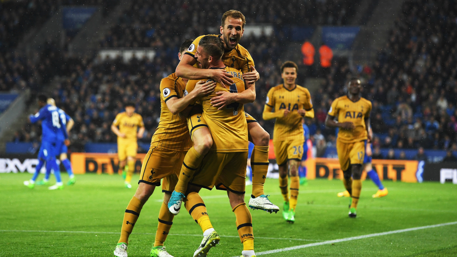 Tottenham fortalece el subcampeonato con la paliza a Leicester