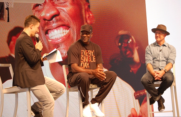 マイケル・ジョーダンが来日、自身のブランド誕生30周年記念イベントの