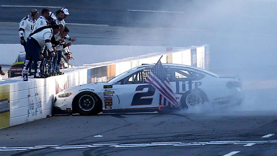 Image result for brad keselowski martinsville win