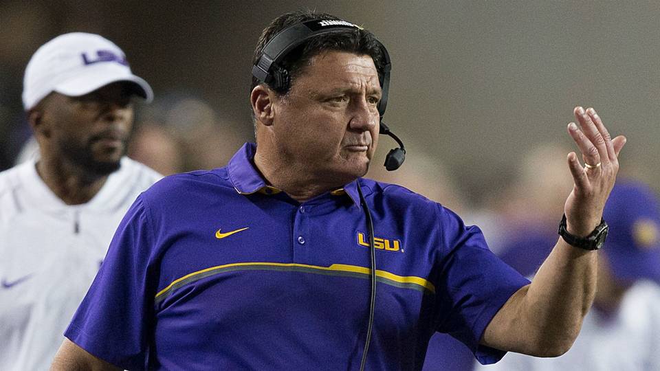 LSU's Ed Orgeron shades Ole Miss while talking about game