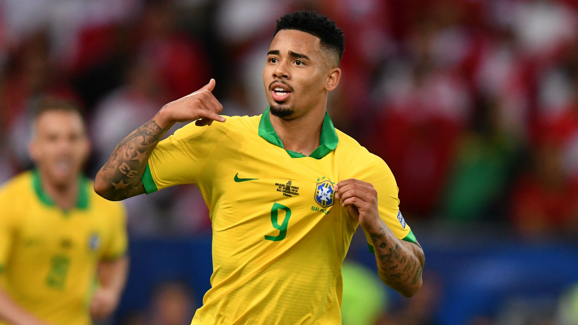 gabriel jesus brazil jersey