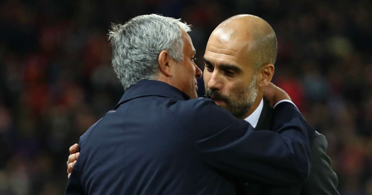 Image result for Only Man United players can judge Mourinho - Guardiola
