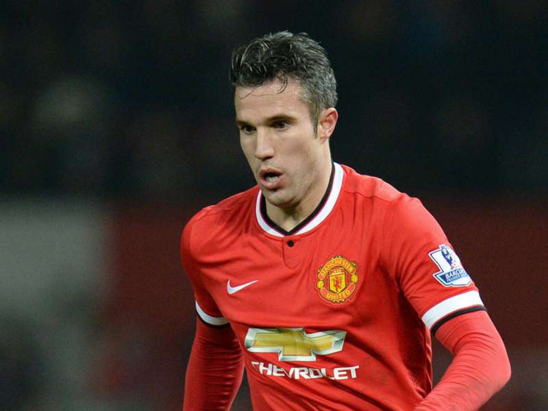 Manchester United forward Robin van Persie
