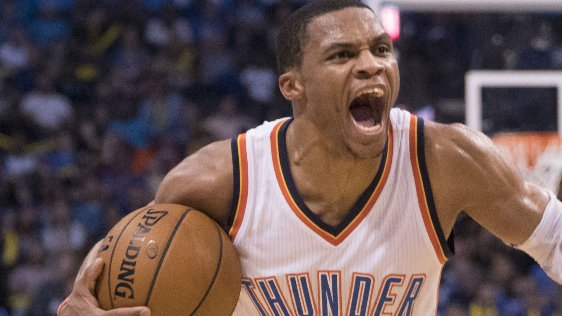 Russell Westbrook gets mad at media after Kevin Durant questions