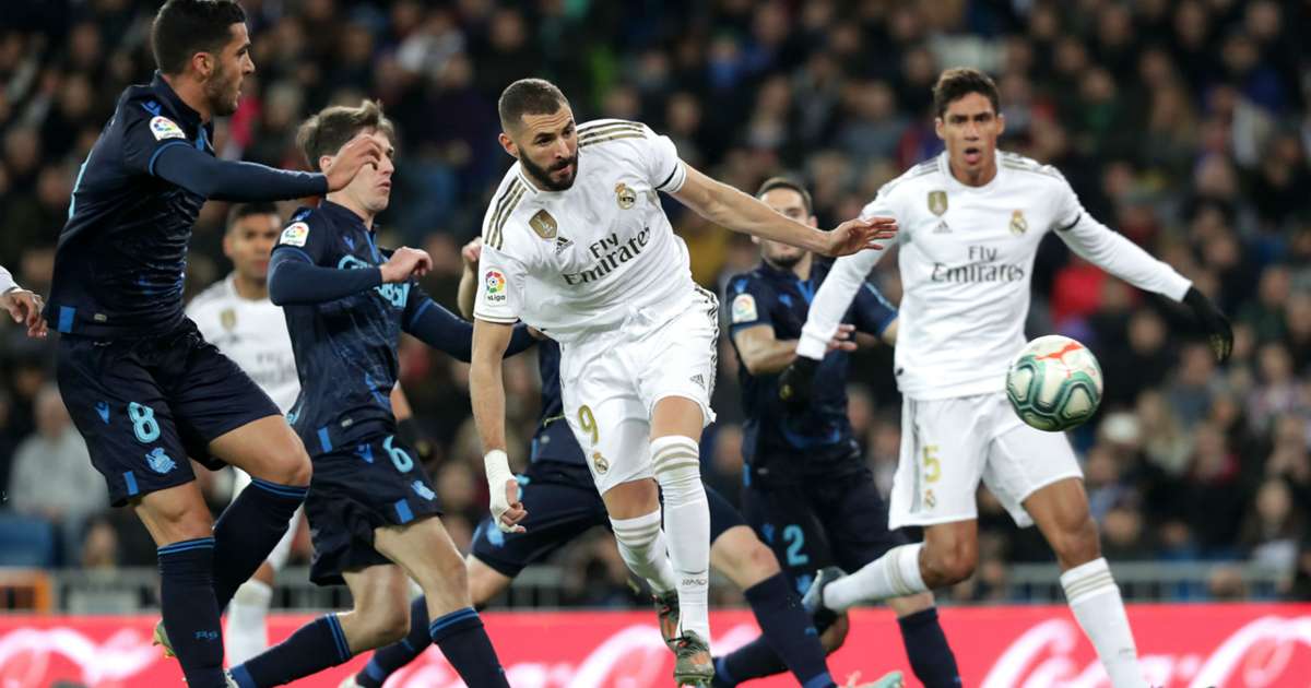 Real Madrid 3 1 Real Sociedad Benzema Valverde Modric On Target For Los Blancos